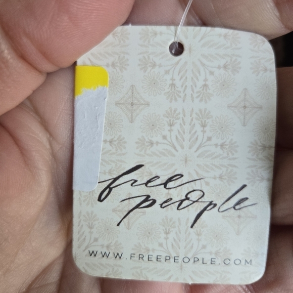 NWT FREE PEOPLE Yesterday Puff Sleeve Toggle Closure Cardigan- Large, Toast - Picture 9 of 9